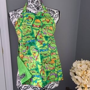 Handmade Ninja Turtle Apron